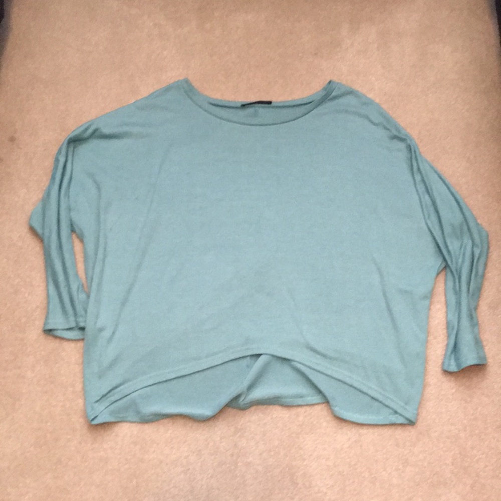 Long sleeve batwing sweatshirt
